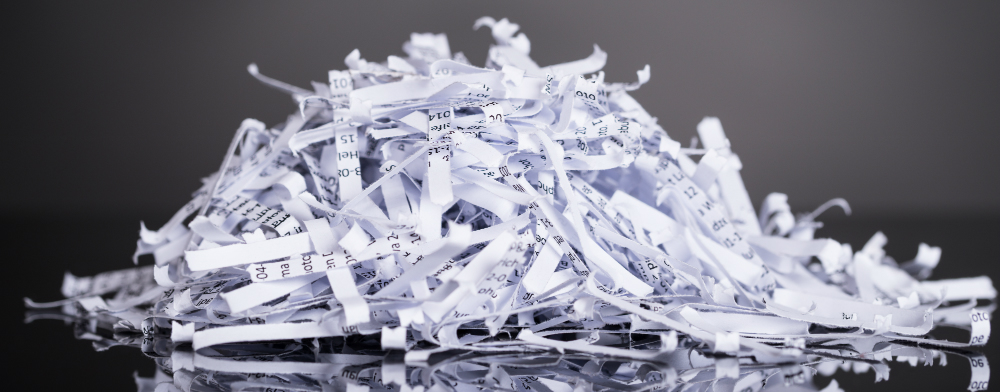 Troubleshooting: Shredders